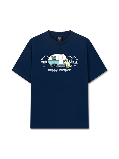 Áo Thun Relaxed Fit Go Outside Happy Camper