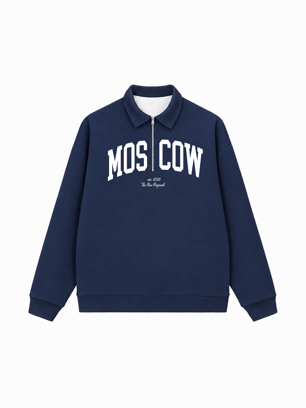 Áo Sweater Polo Nỉ Hai Da MOSCOW