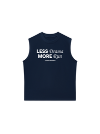 Áo Ba Lỗ Relaxed Fit Less Drama More Run