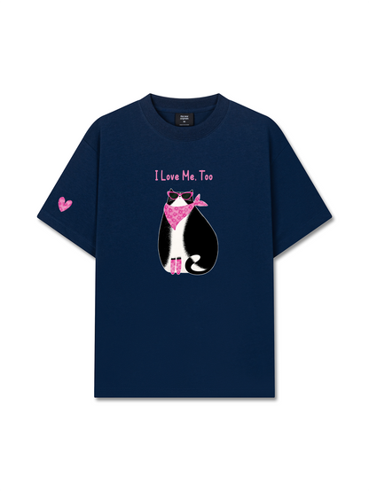 Áo Thun Relaxed Fit Animal Mood I Love Me, Too