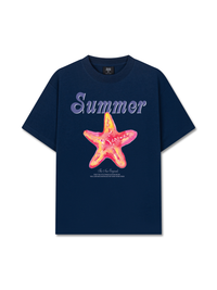 Áo Thun Relaxed Fit Summer Vibes Beach