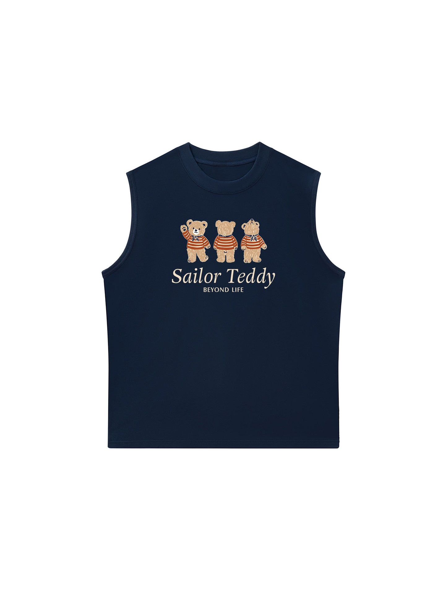 Áo Ba Lỗ Relaxed Fit Sailor Teddy