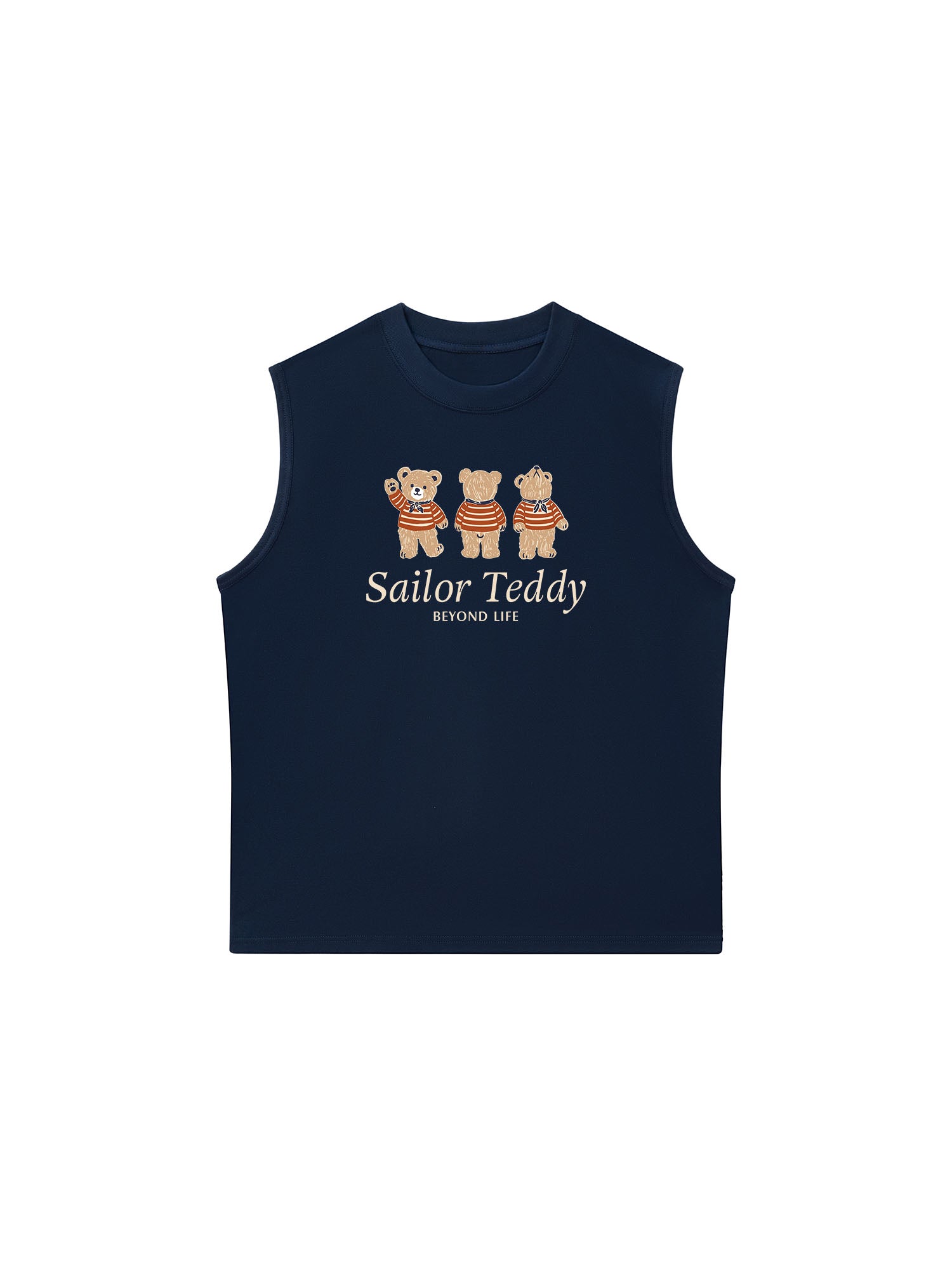 Áo Ba Lỗ Relaxed Fit Sailor Teddy