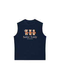 Áo Ba Lỗ Relaxed Fit Sailor Teddy