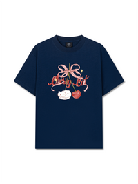 Áo Thun Relaxed Fit Daily Cuties Cherry Cat