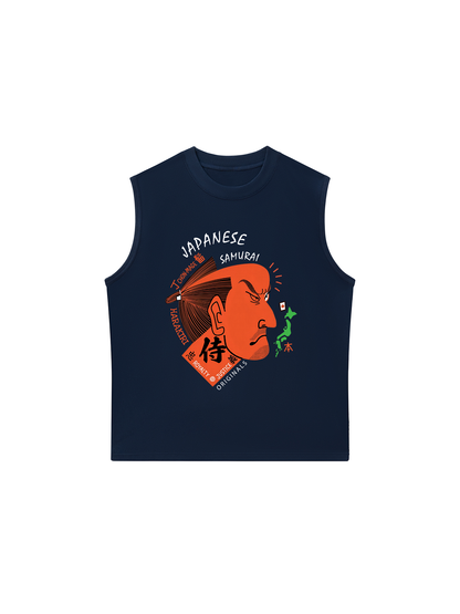 Áo Ba Lỗ Relaxed Fit Japan Spirit Samurai