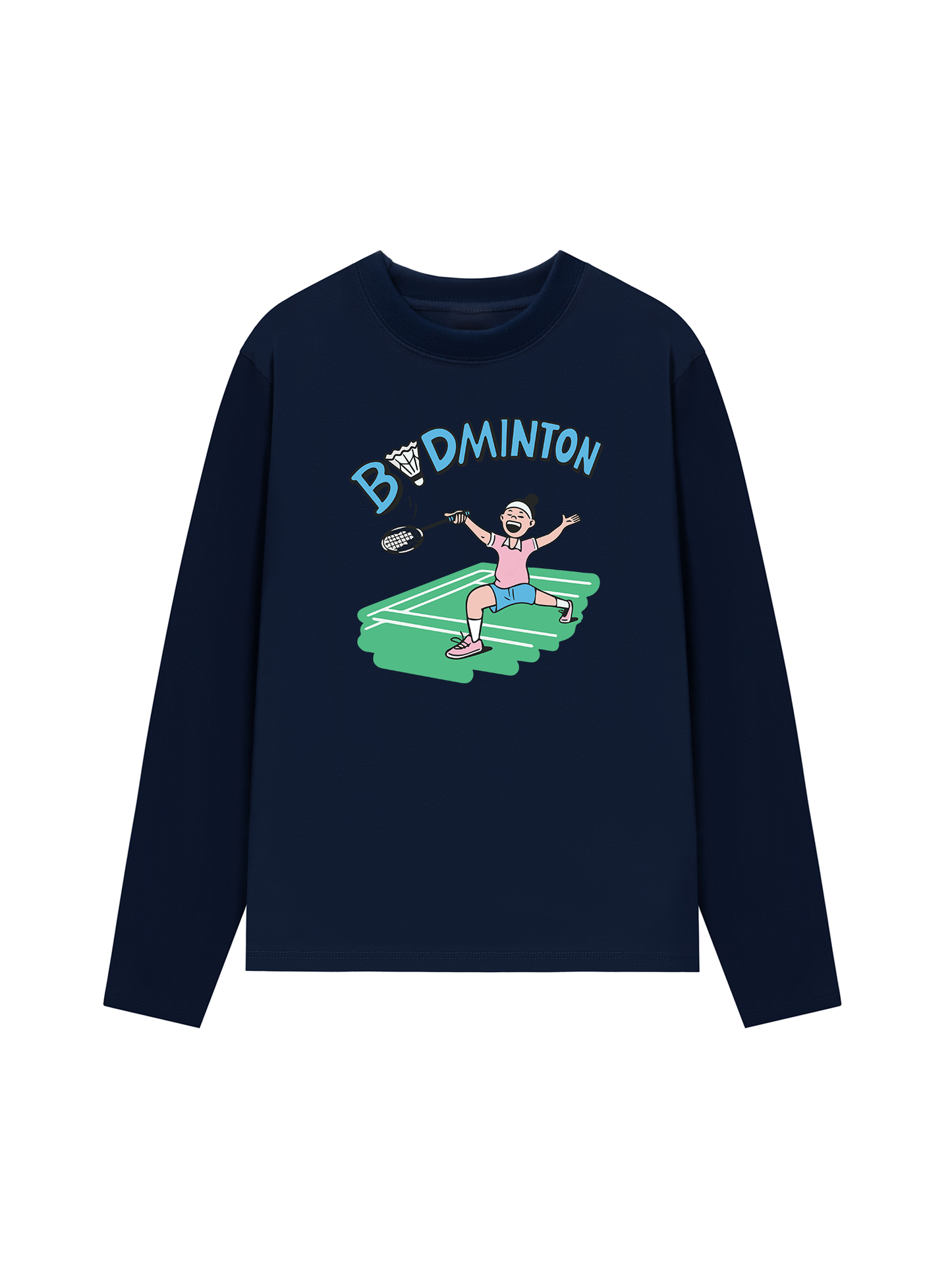 Áo Thun Dài Tay Badminton