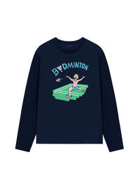 Áo Thun Dài Tay Badminton