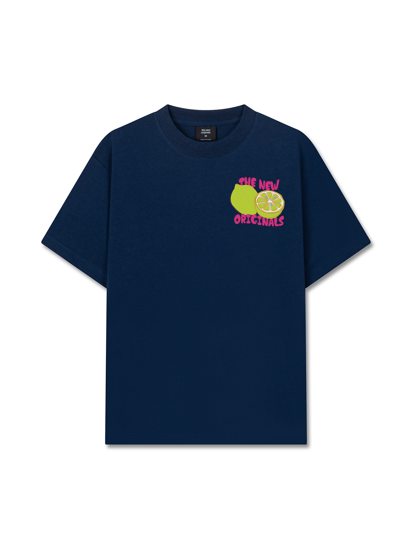 Áo Thun Relaxed Fit Summer Vibes Pink Lemon