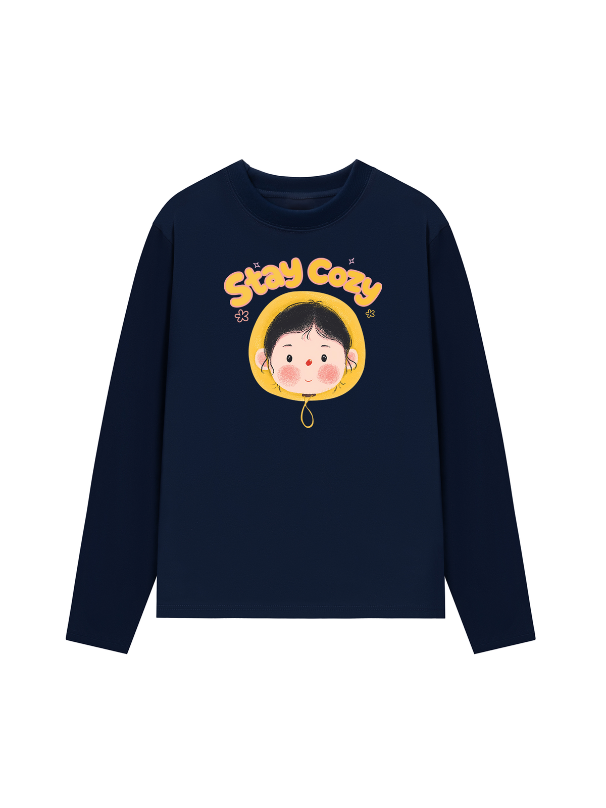 Áo Thun Dài Tay  Stay Cozy Little Girl