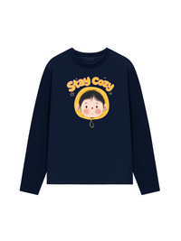 Áo Thun Dài Tay  Stay Cozy Little Girl