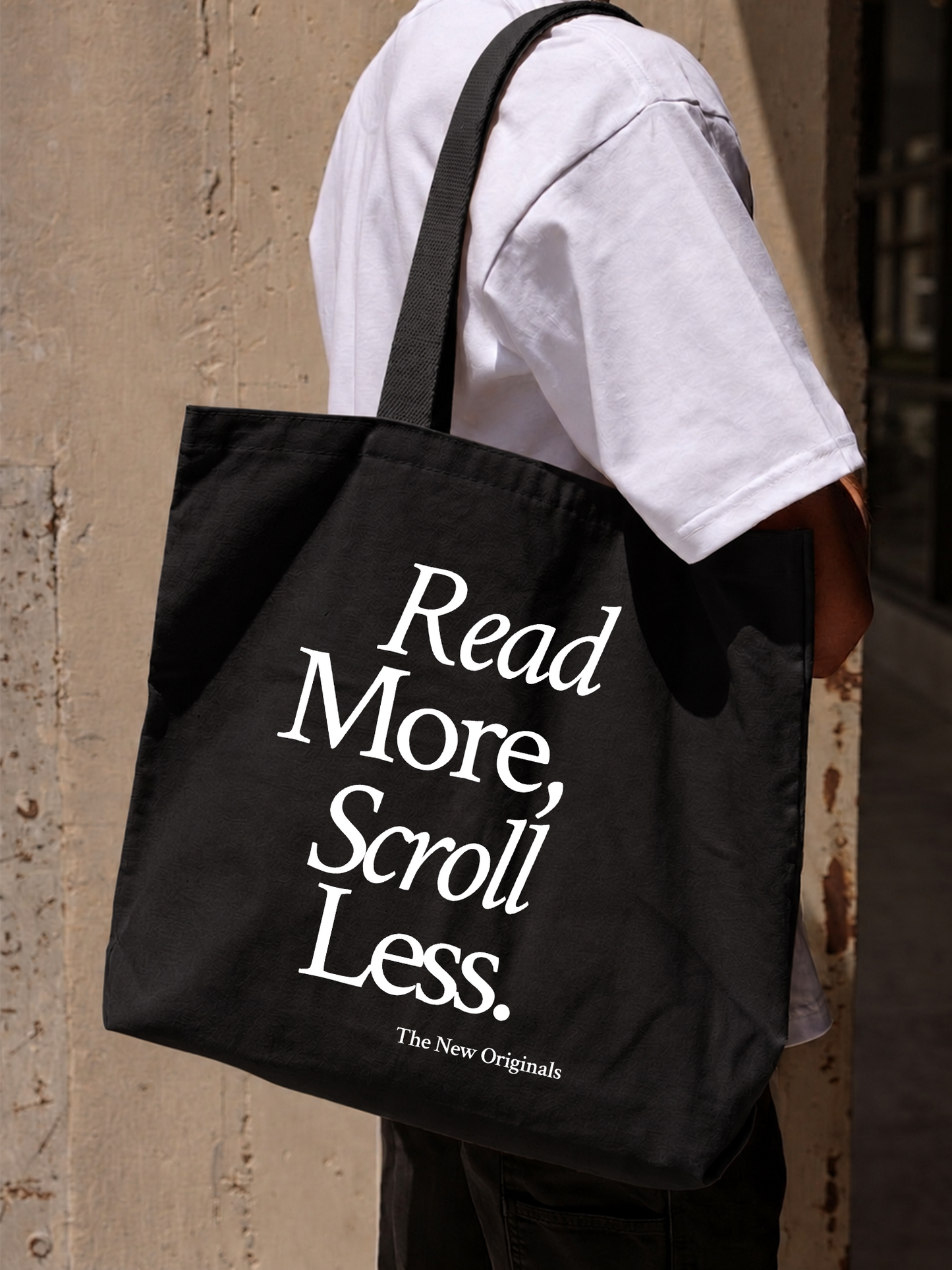 Túi Tote Read More Scroll Less