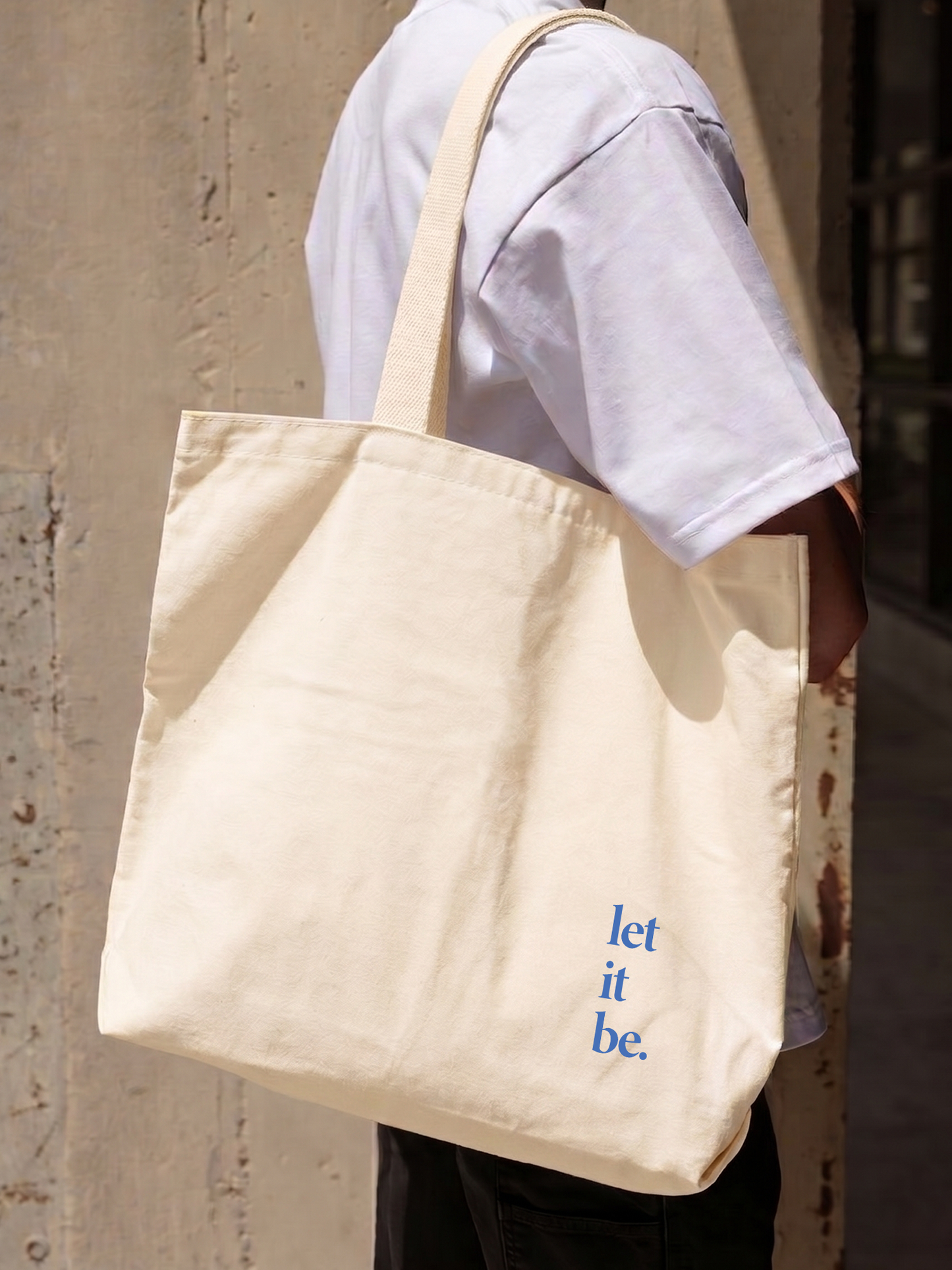 Túi Tote Let It Be