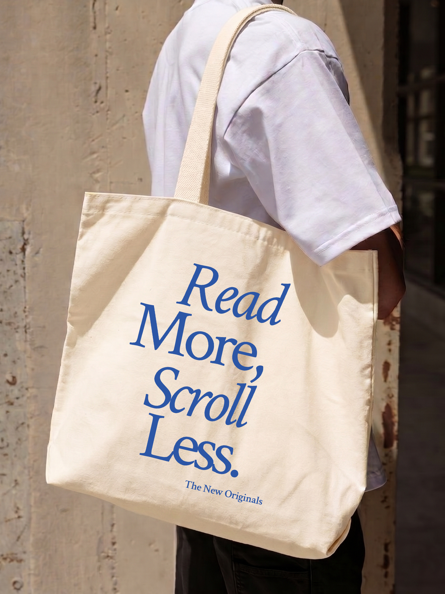 Túi Tote Read More Scroll Less