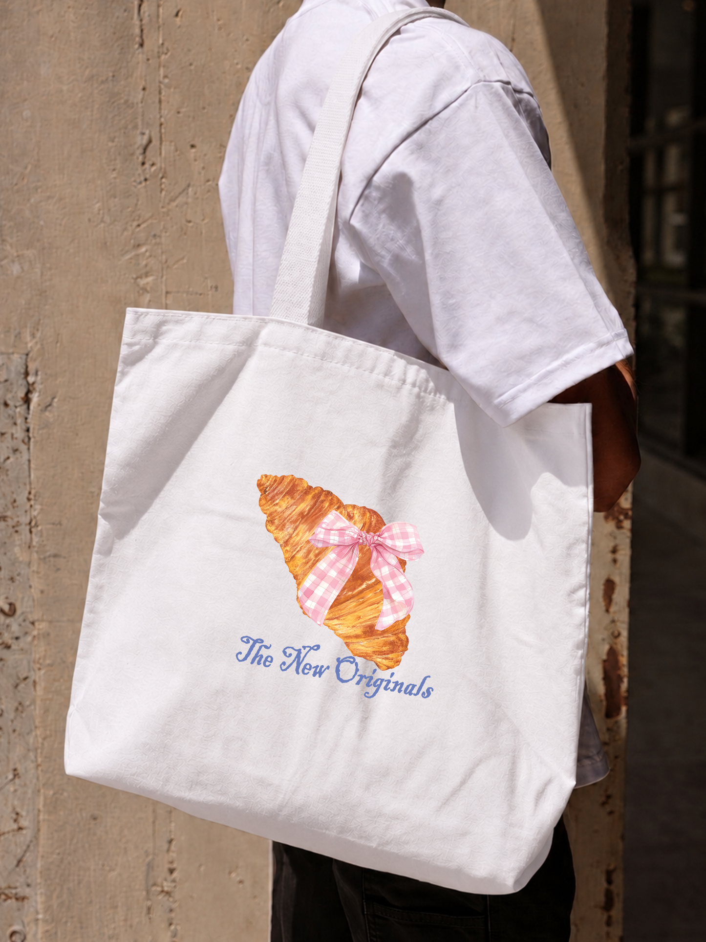Túi Tote Go Get A Croissant