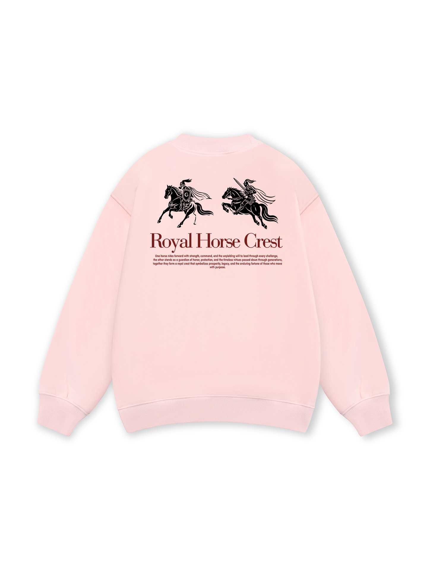 Royal Horse Crest  Sweater