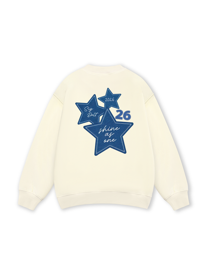 26 - Three Jean Star  Sweater