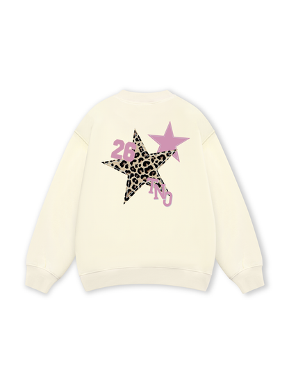 26 Leopard Star Sweater