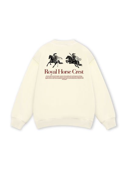 Royal Horse Crest  Sweater