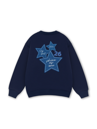 26 - Three Jean Star  Sweater
