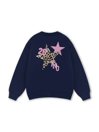 26 Leopard Star Sweater