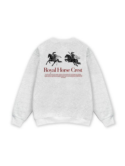 Royal Horse Crest  Sweater