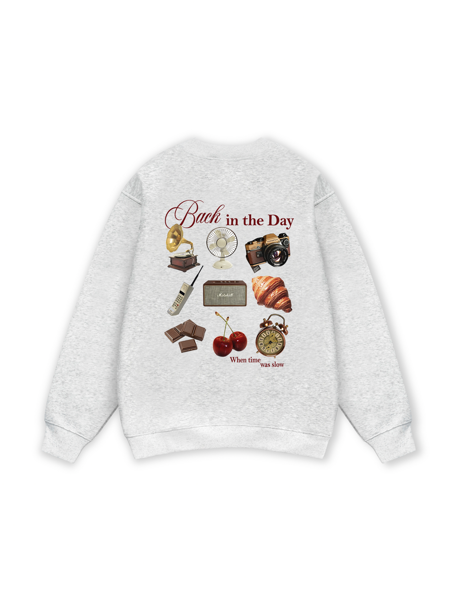 Back in The Day - When Time Was Slow Sweater