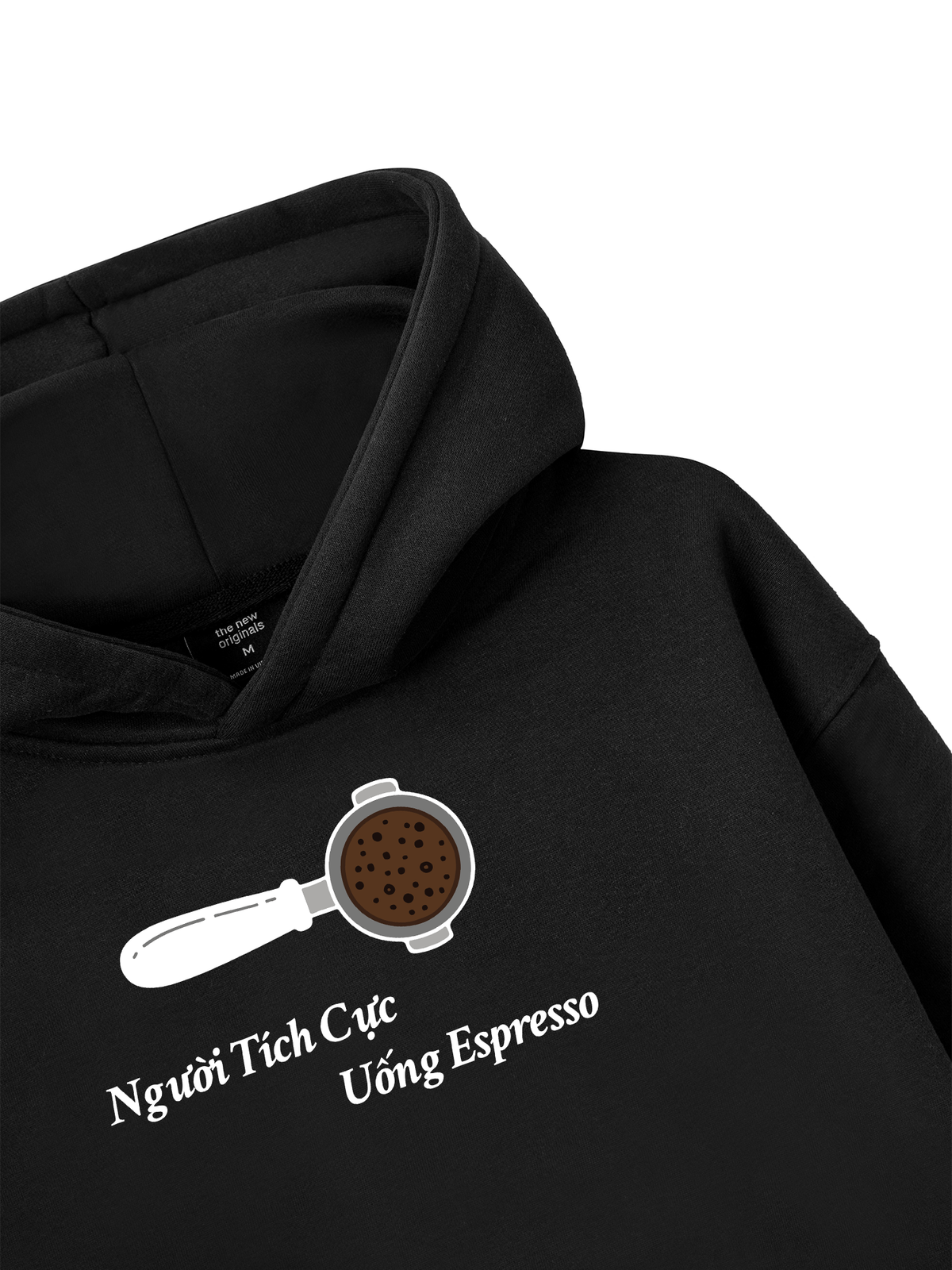 Người Tích Cực Uống Espresso Hoodie
