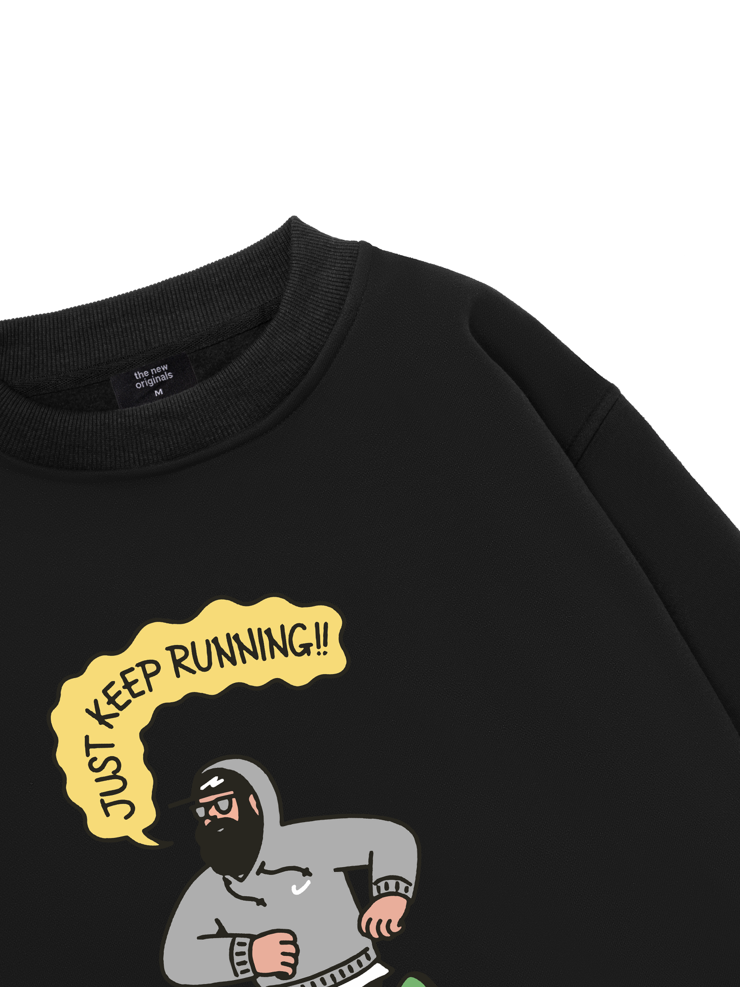 Just Keep Running Sweater
