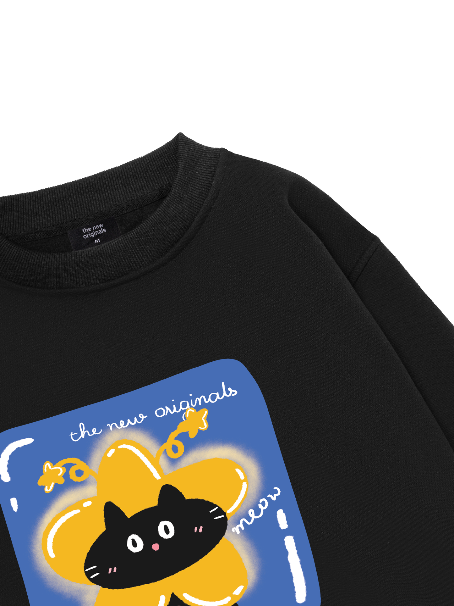 Black Cute Cat Sweater