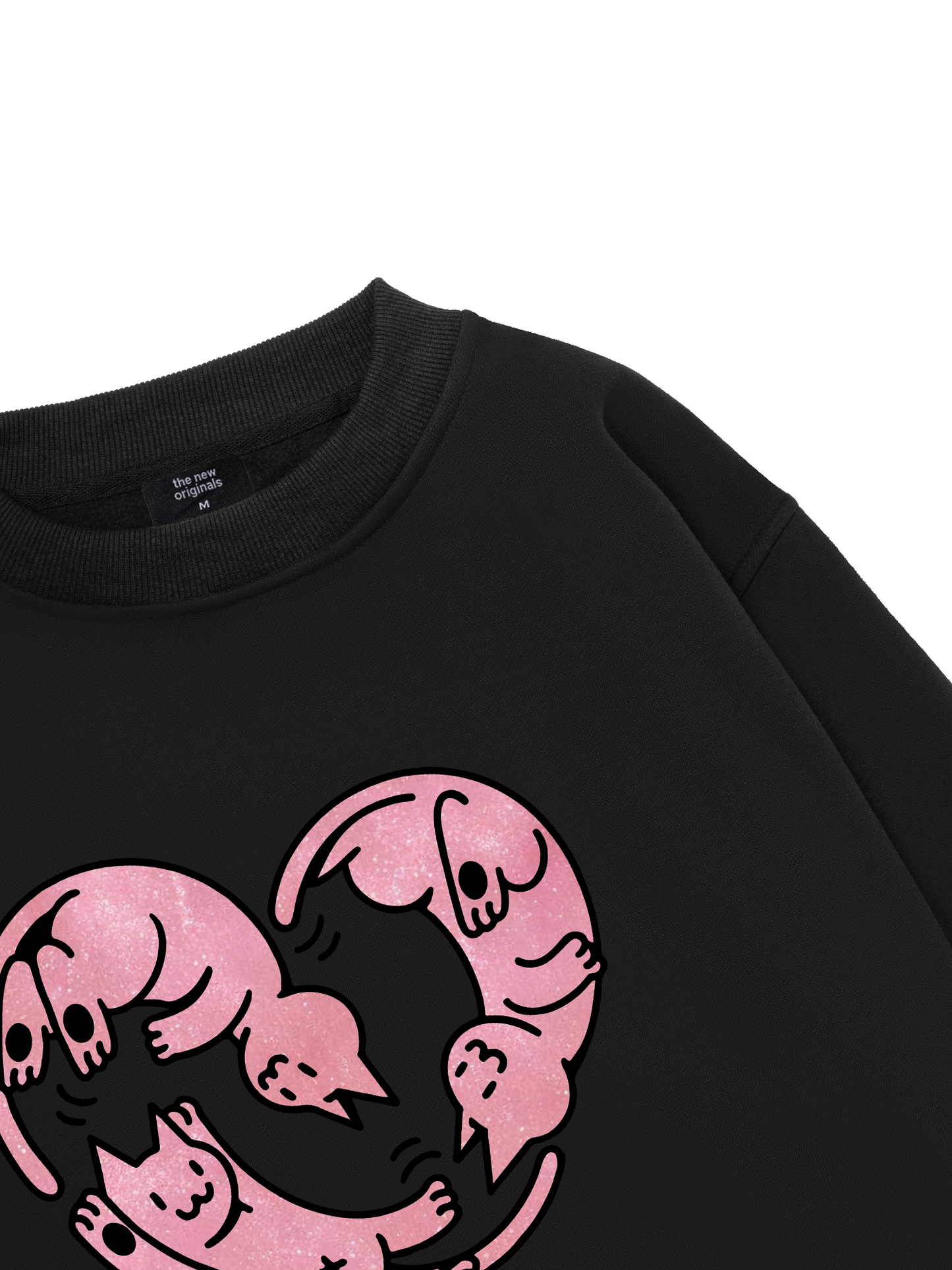 Meow Meow Heart Sweater