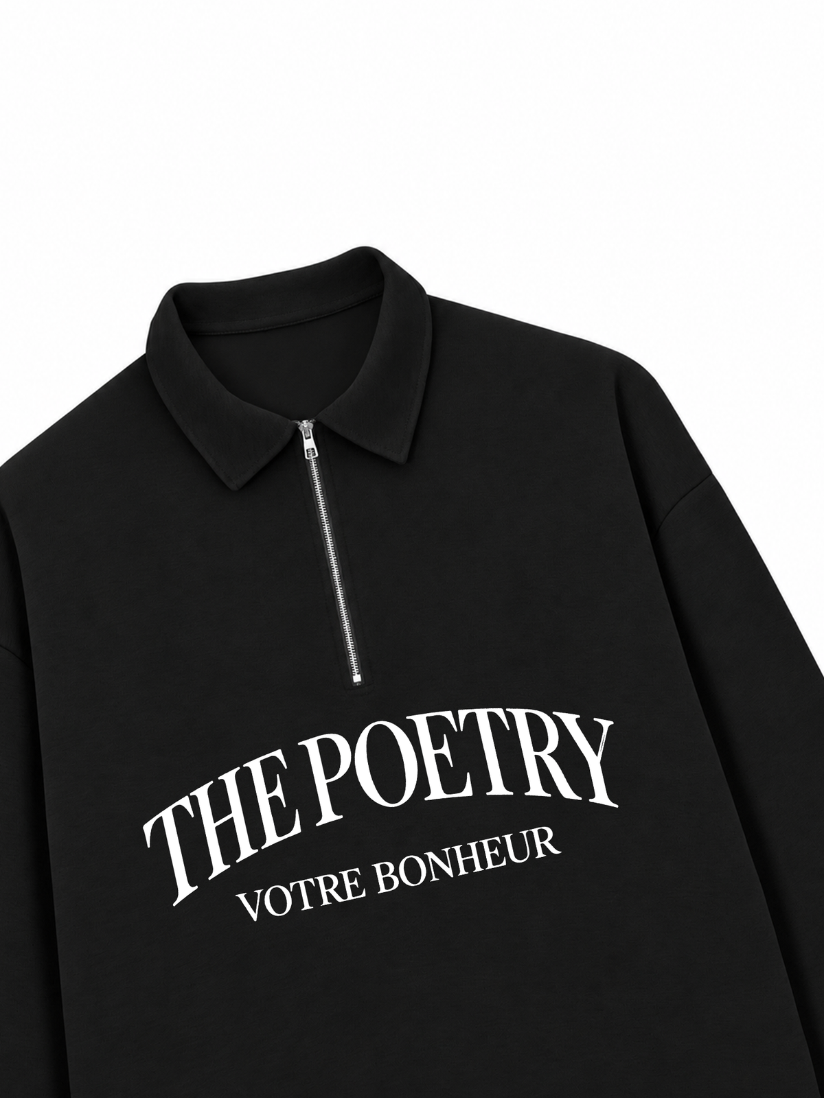 Áo Sweater Polo Nỉ Hai Da The Poetry