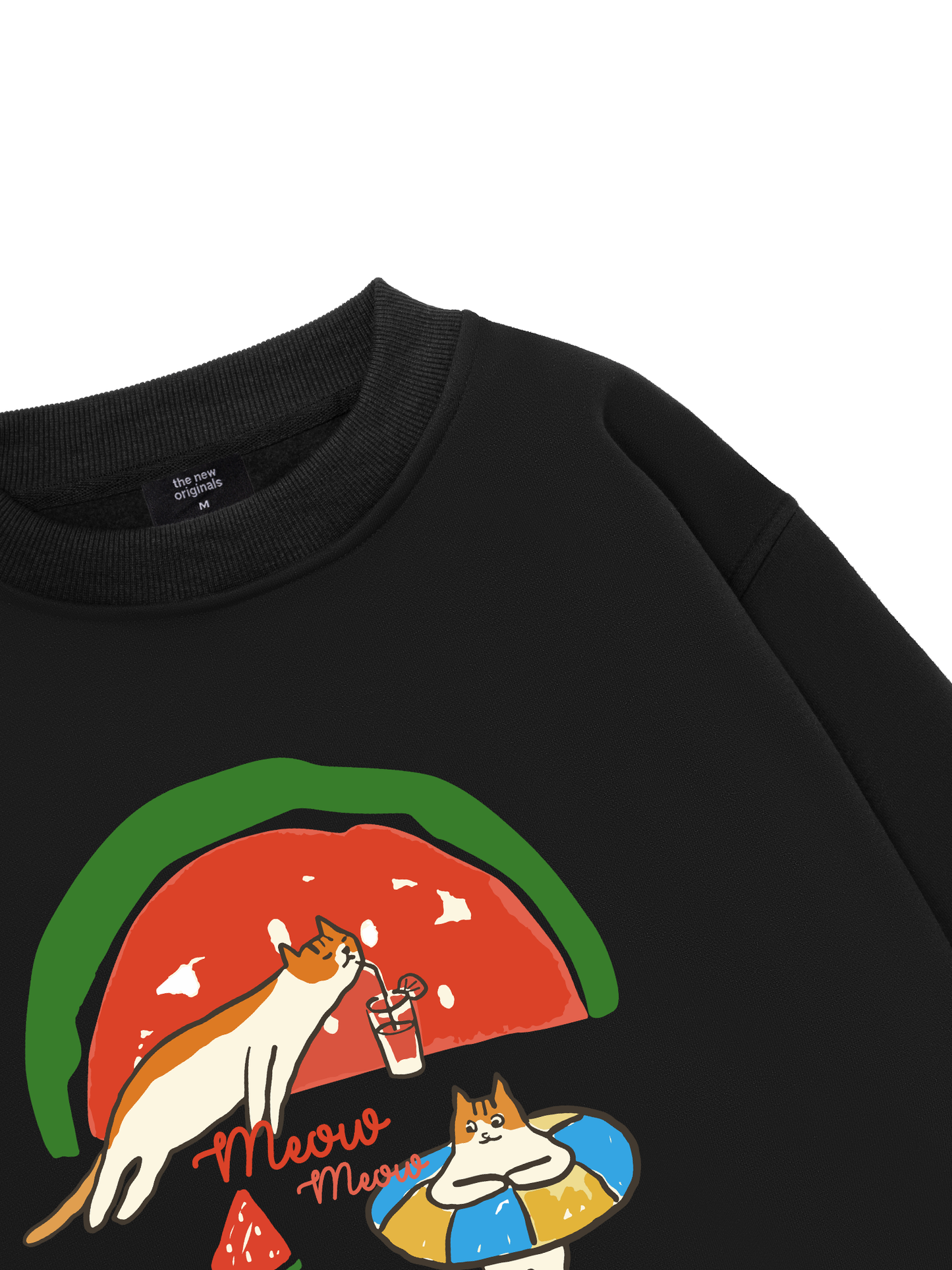 Meow Meow Watermelon Sweater