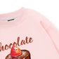 Sweet Pastry Strawberry Chocolate Sweater
