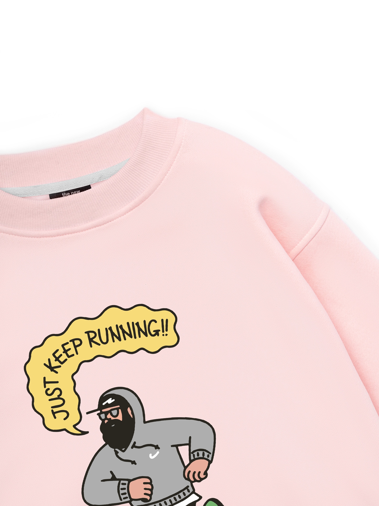 Just Keep Running Sweater
