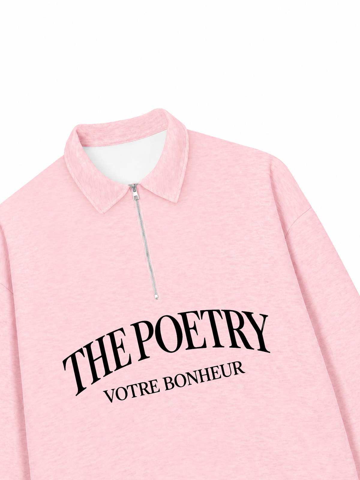 Áo Sweater Polo Nỉ Hai Da The Poetry