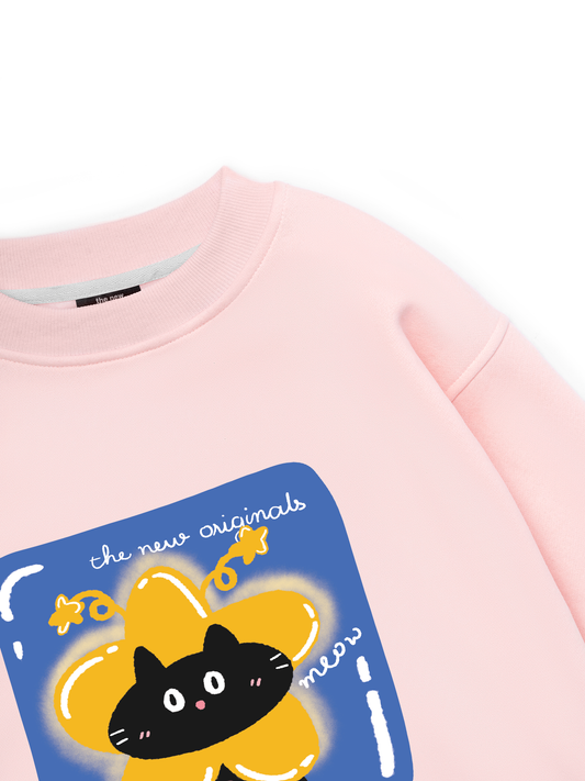Black Cute Cat Sweater