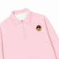 Áo Sweater Polo Nỉ Hai Da Basic Bear Red Hat