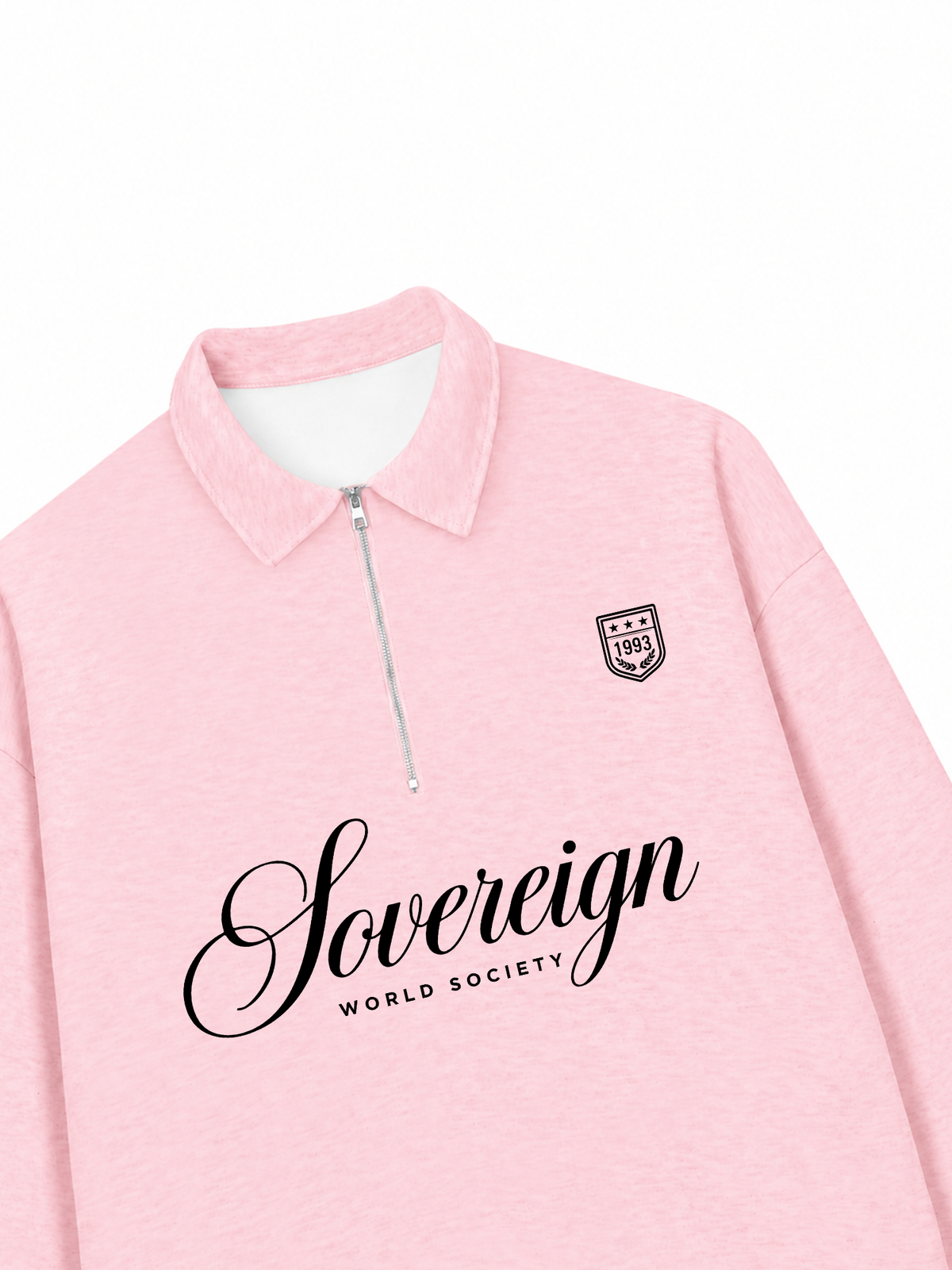 Áo Sweater Polo Nỉ Hai Da Sovereign