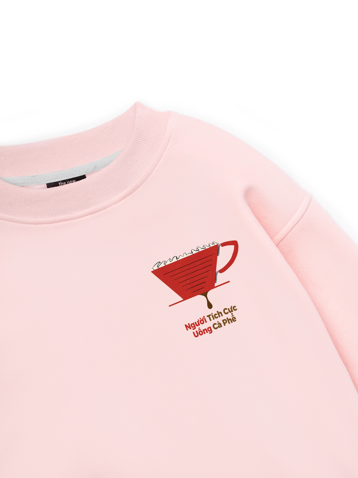 Người Tích Cực Uống Cà Phê Sweater