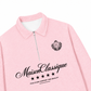 Áo Sweater Polo Nỉ Hai Da MaisonClassique