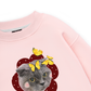 Floral Cat Sweater