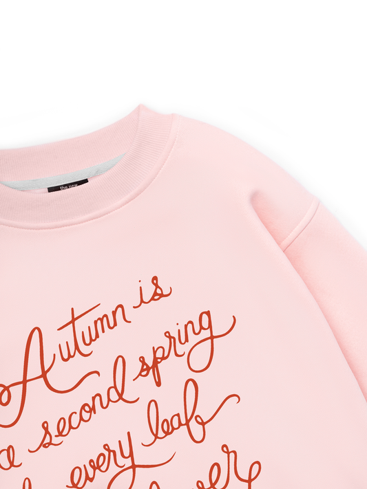 Autumn is a Second Spring Sweater