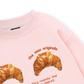Croissant Quote Sweater