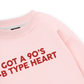 90's Heart Sweater