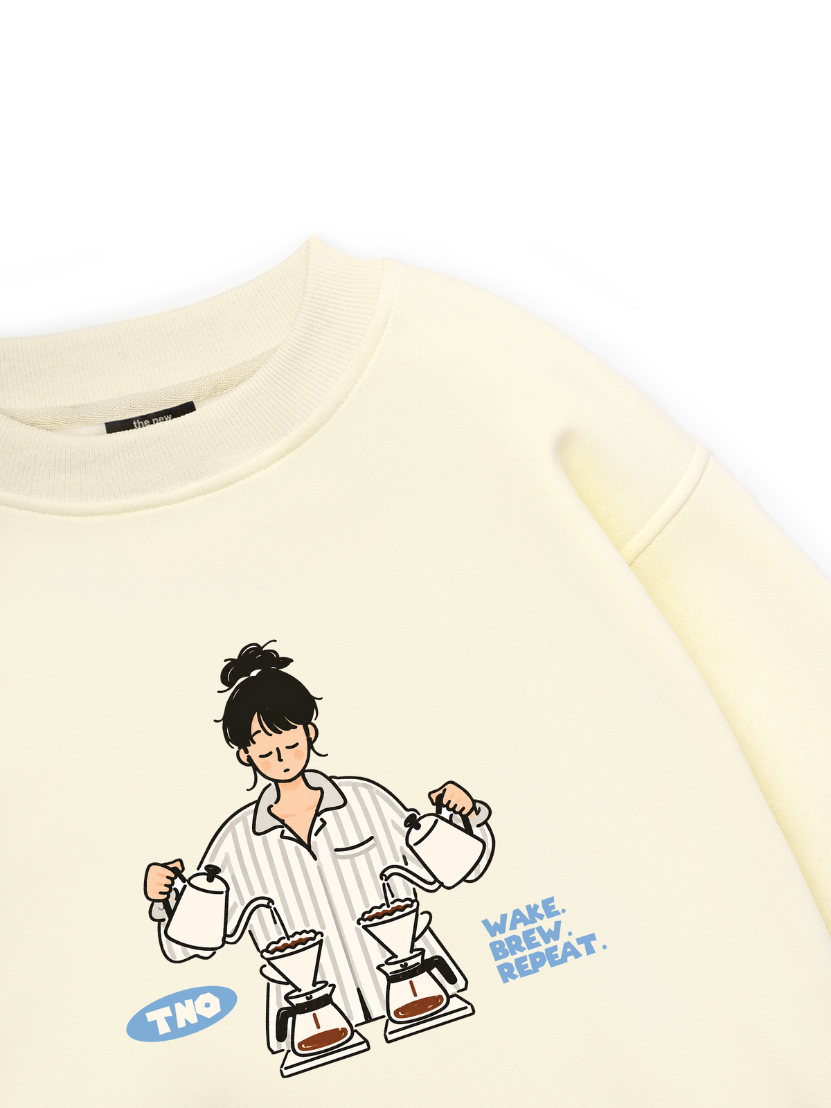 Wake Brew Repeat Sweater
