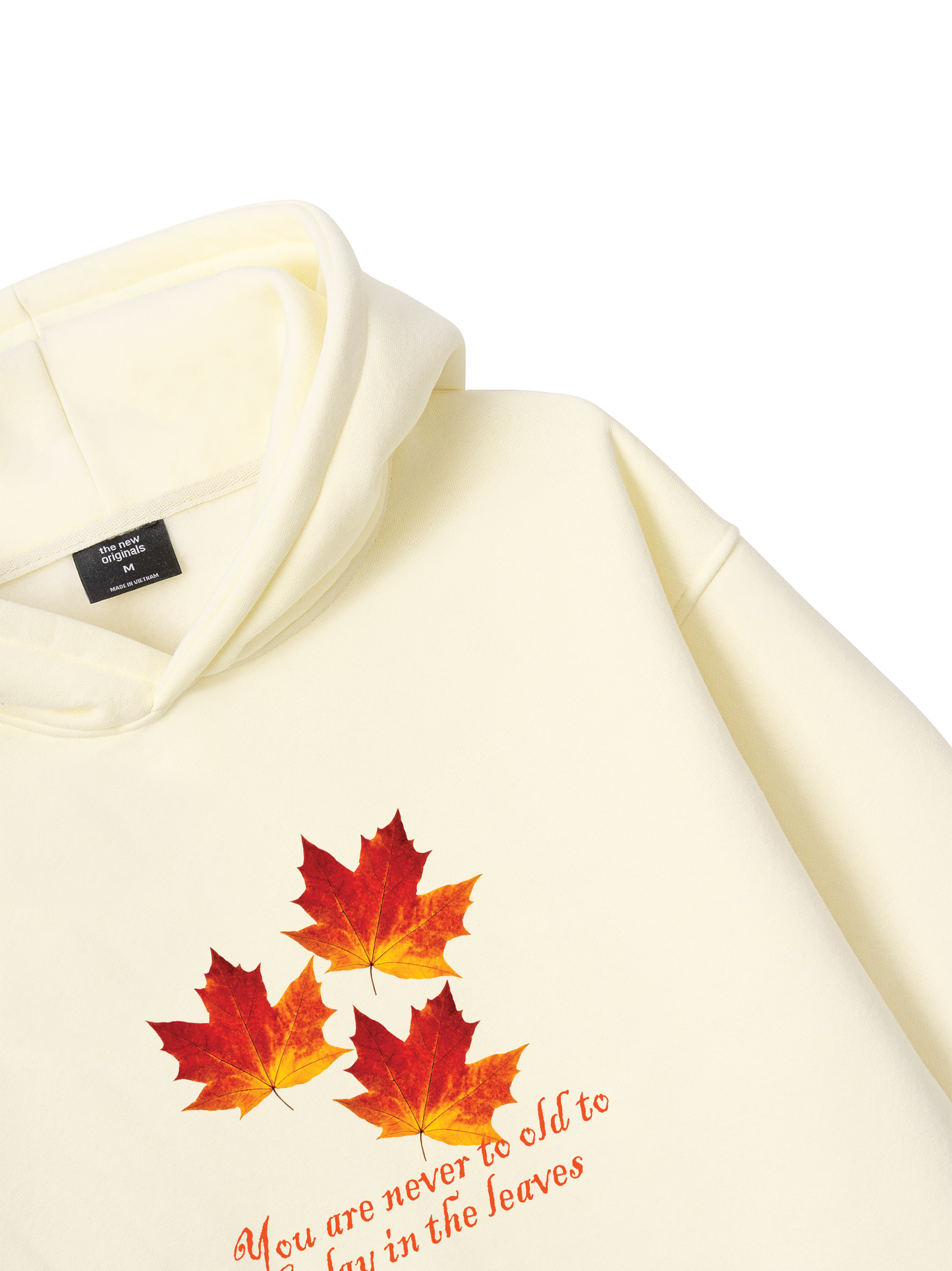 Autumn Play In The Leaves Hoodie
