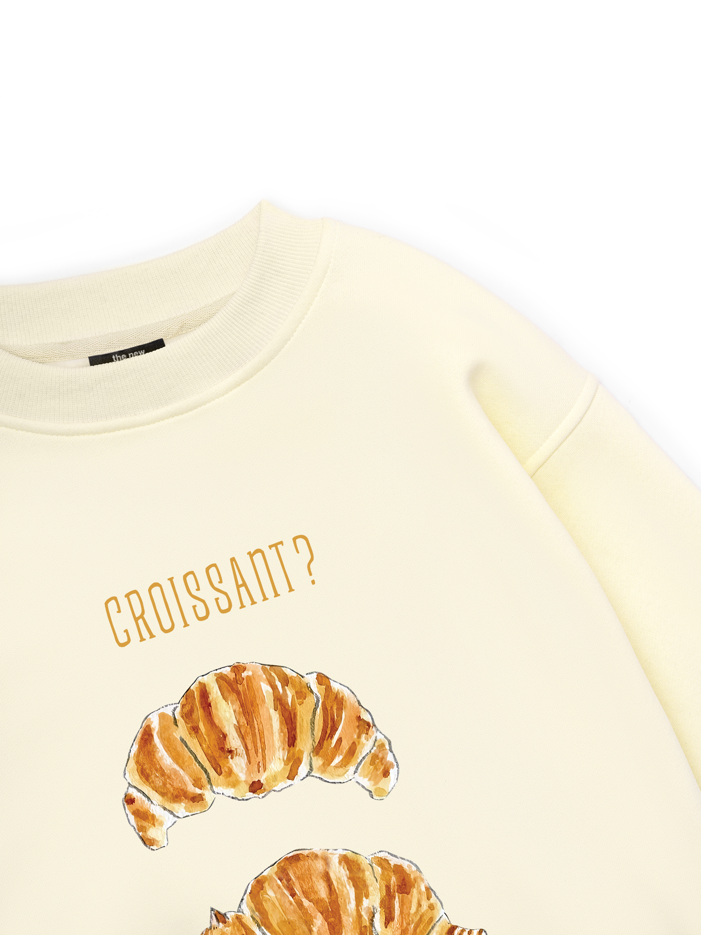 Croissant Cat Sweater
