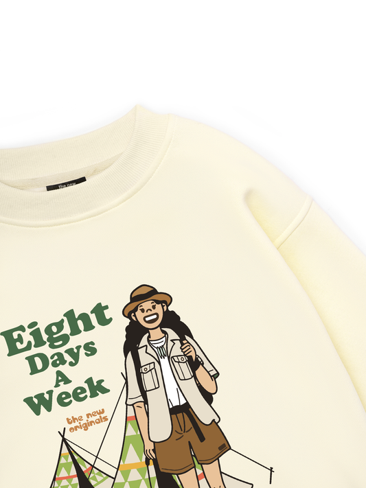 Eight Days A Week Girl Sweater