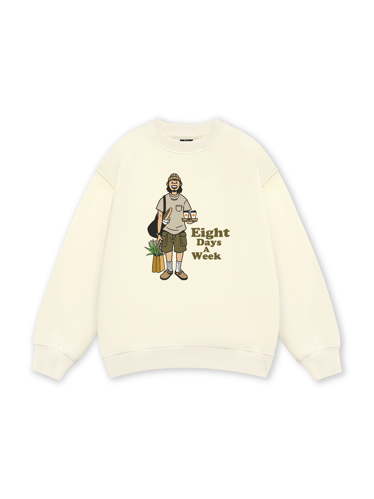 Go Out Coffee & Bread Sweater
